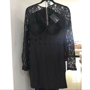 Fashion Nova blk dress